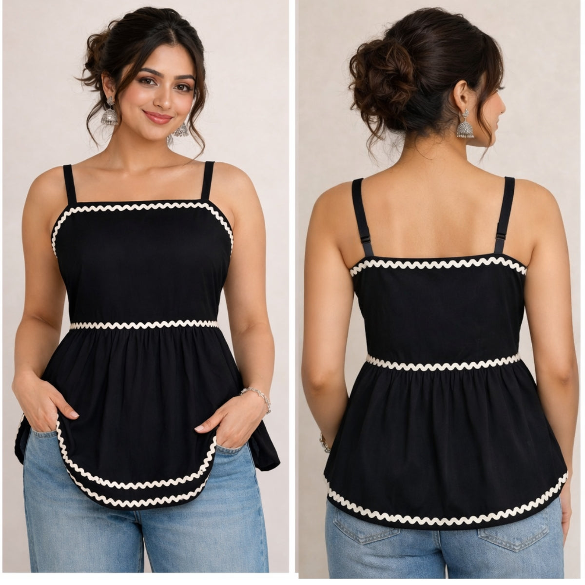 3 Western Top for Summer ( WT-13)