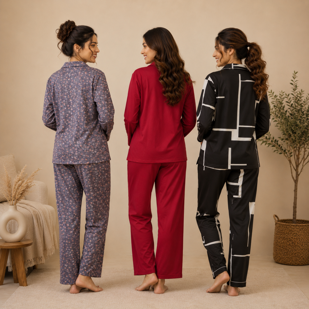 3 Night Suit Daily Wear Set (N4)