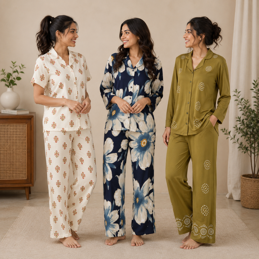 3 Night Suit Daily Wear Set (N5)