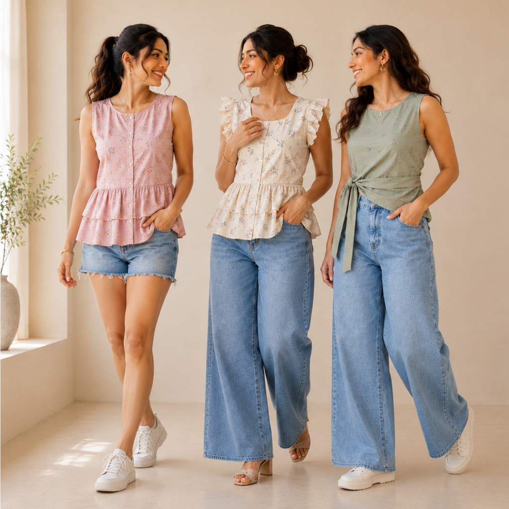 3 Western Top for Summer ( WT-5)