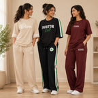 3 T-Shirt With Trouser Daily Wear Combo ( T6 )