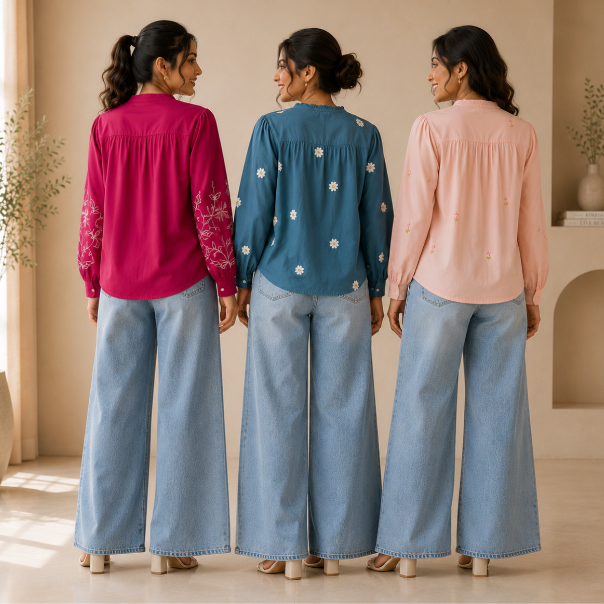 3 Western Top for Summer ( WT-7)