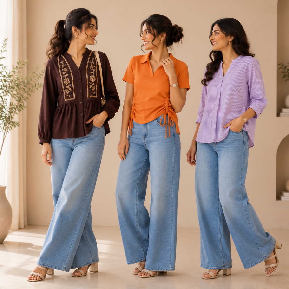 3 Western Top for Summer ( WT-8)