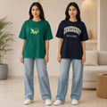Oversized Printed T-Shirt Combo Pack | Pack of 2 Casual Tees | TT-05