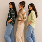 3 Casual Cotton Shirt For Women-Everyday Comfort Shirts |SC-06