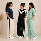 3 T-Shirt With Trouser Daily Wear Combo ( T9 )