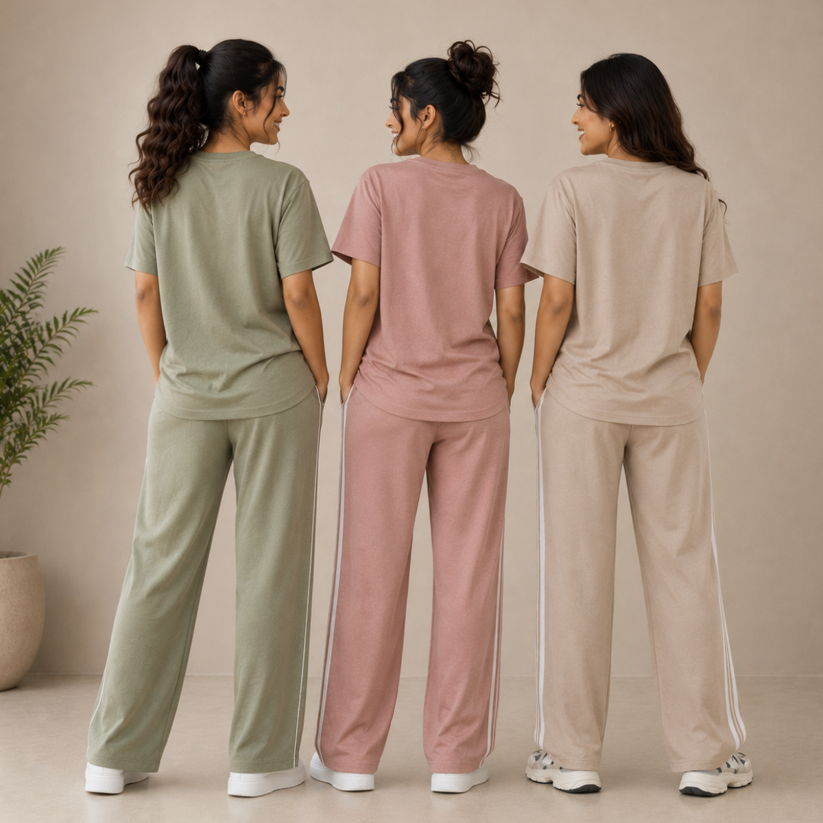 3 T-Shirt With Trouser Daily Wear Combo ( T10 )