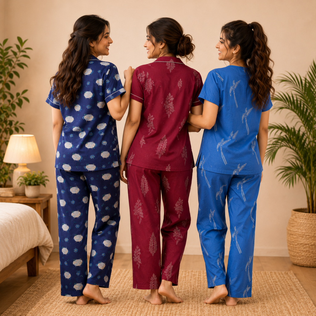 3 Night Suit Daily Wear Set (N1)