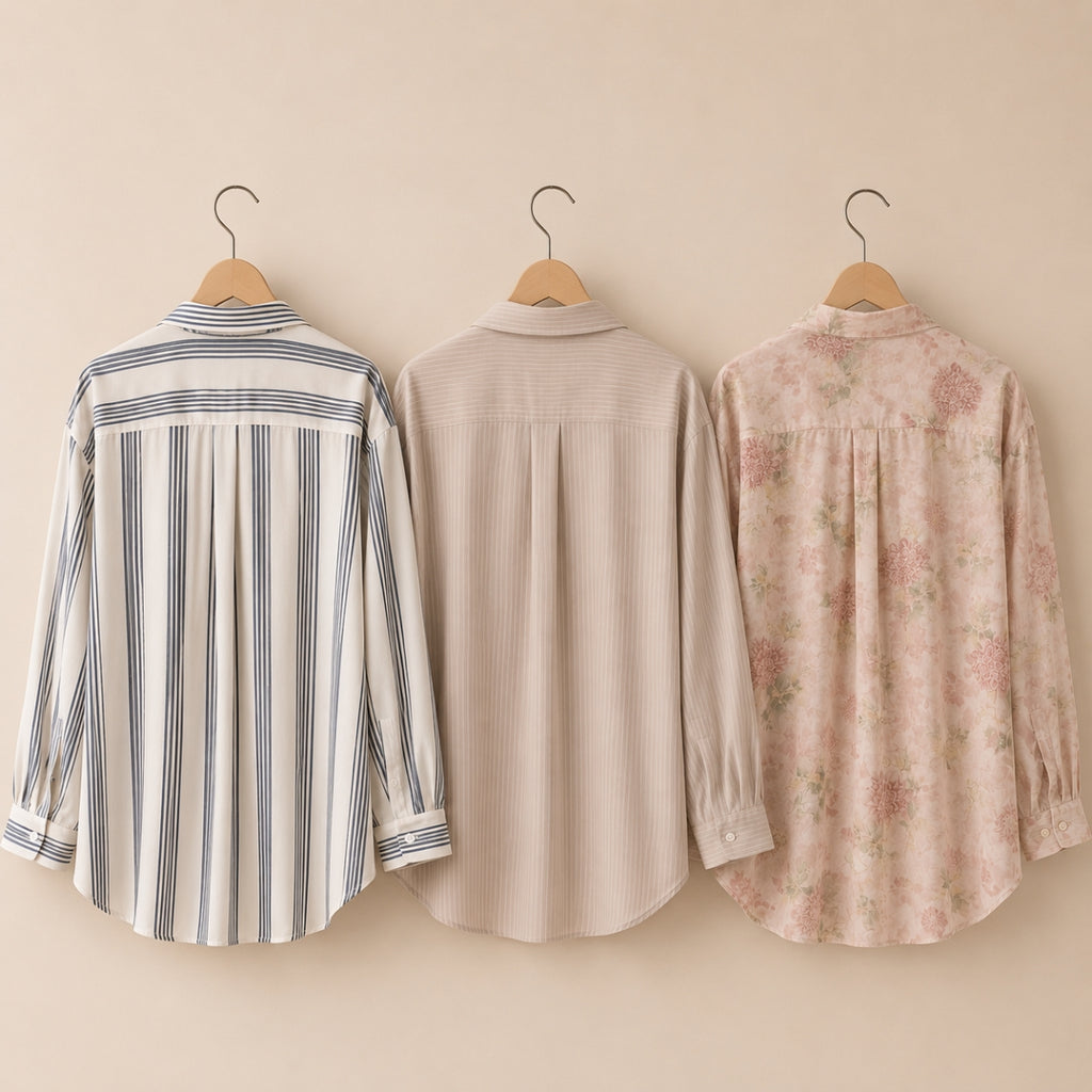 3 Casual Cotton Shirt For Women-Everyday Comfort Shirts | SC-01