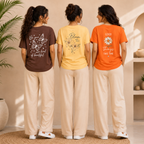 3 T-Shirt With Trouser Daily Wear Combo ( T1 )