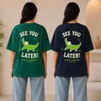 Pack of 2 Casual T-Shirts | Oversized Printed T-Shirt Combo Pack |  TT-013