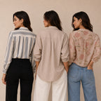 3 Casual Cotton Shirt For Women-Everyday Comfort Shirts | SC-01