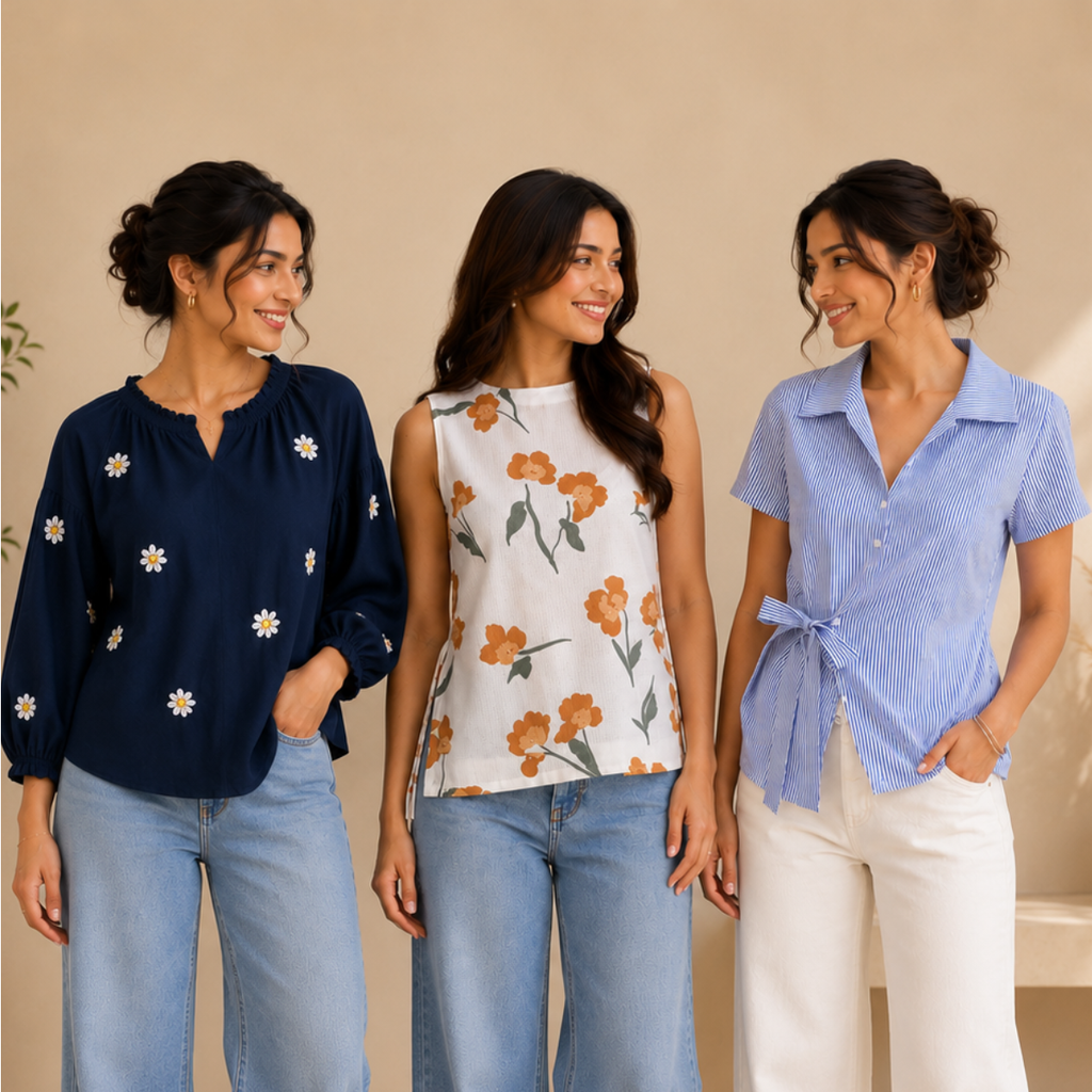 3 Western Top for Summer ( WT-2)