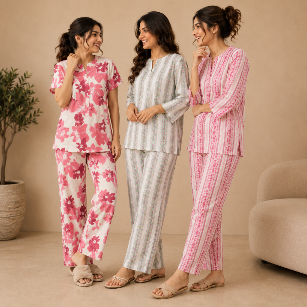 3 Night Suit Daily Wear Set (N2)