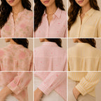3 Casual Cotton Shirt For Women-Everyday Comfort Shirts |SC-02