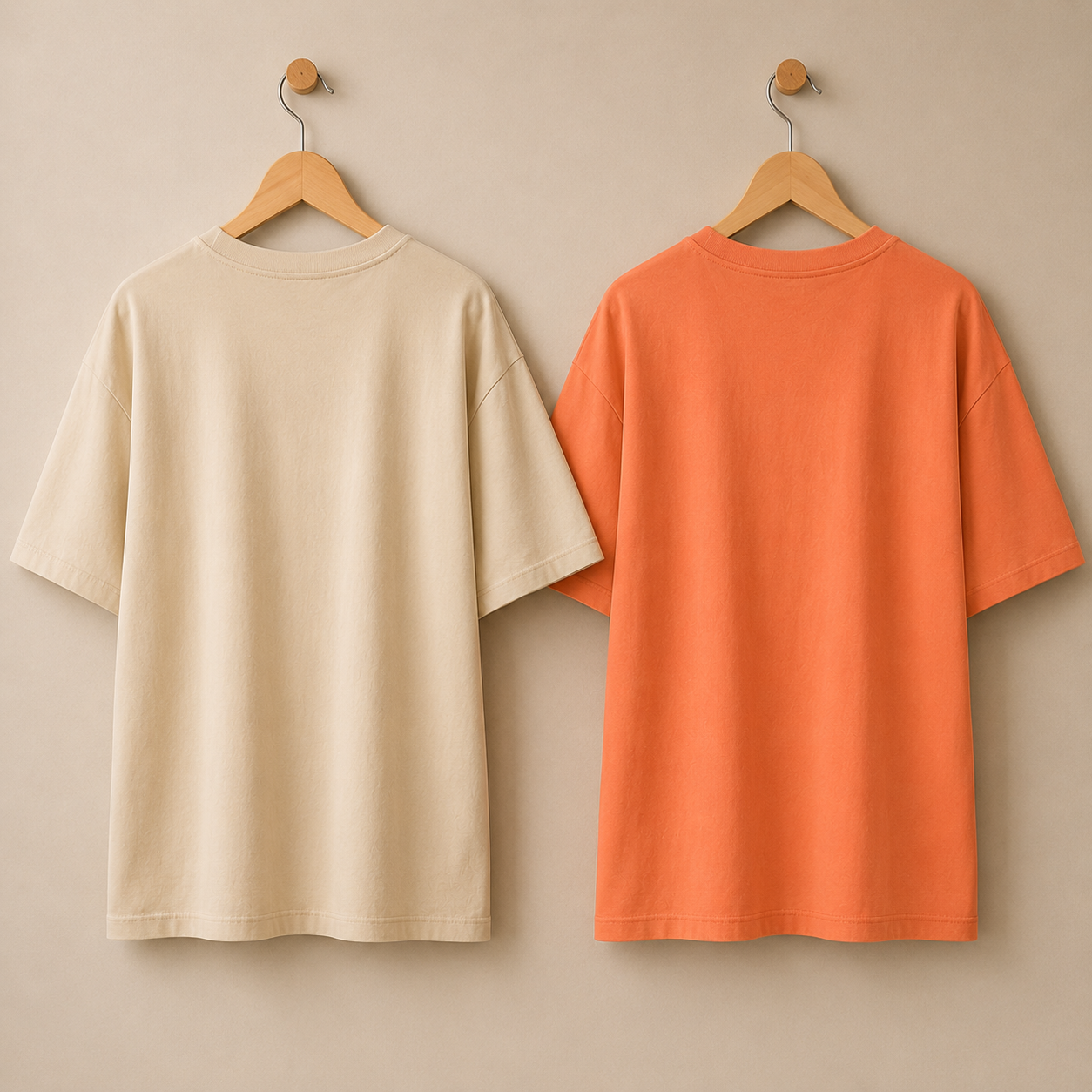 Oversized Printed T-Shirt Combo Pack | Pack of 2 Casual T-Shirts | TT-04