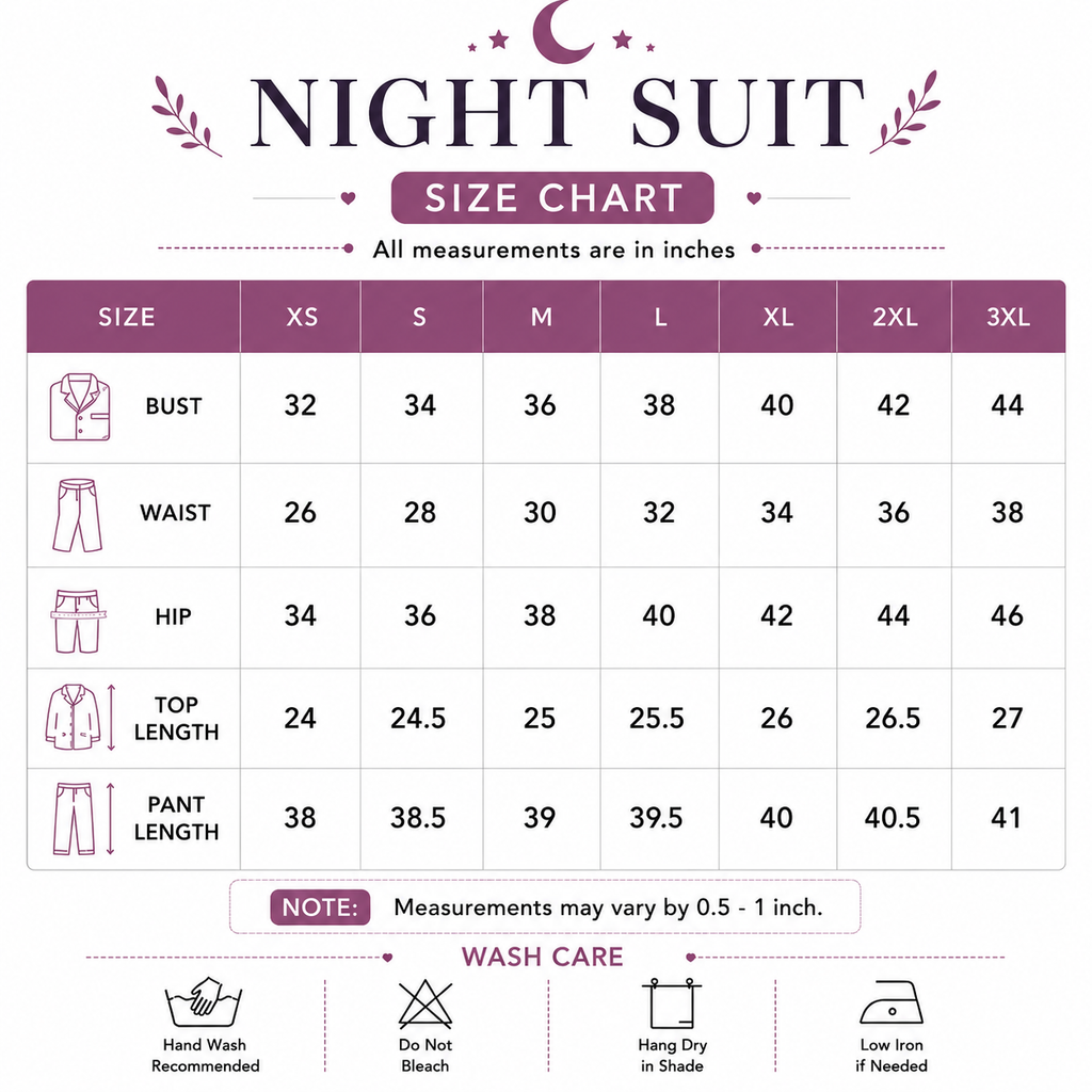 3 Night Suit Daily Wear Set (N2)